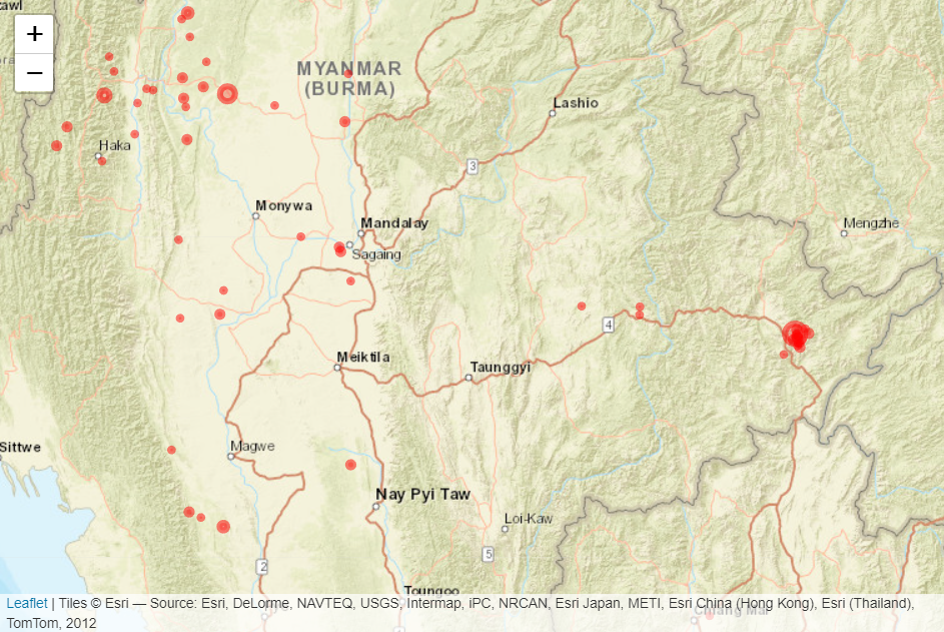 Earthquakes Interactive Map